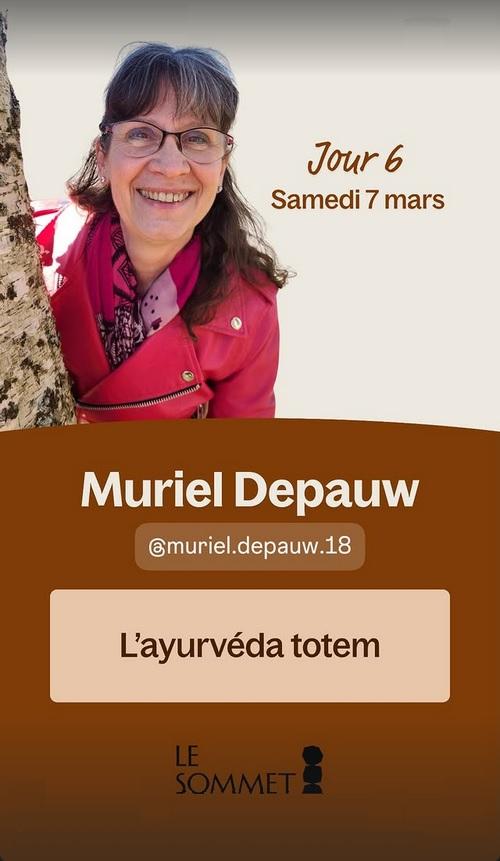 Annonce : Muriel Depauw présente “L’Ayurvéda Totem” au Sommet de la Lithothérapie.