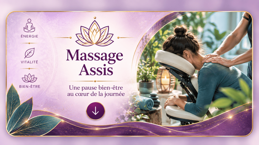 Formation au massage assis sur chaise proposée par Souffle d’Inde